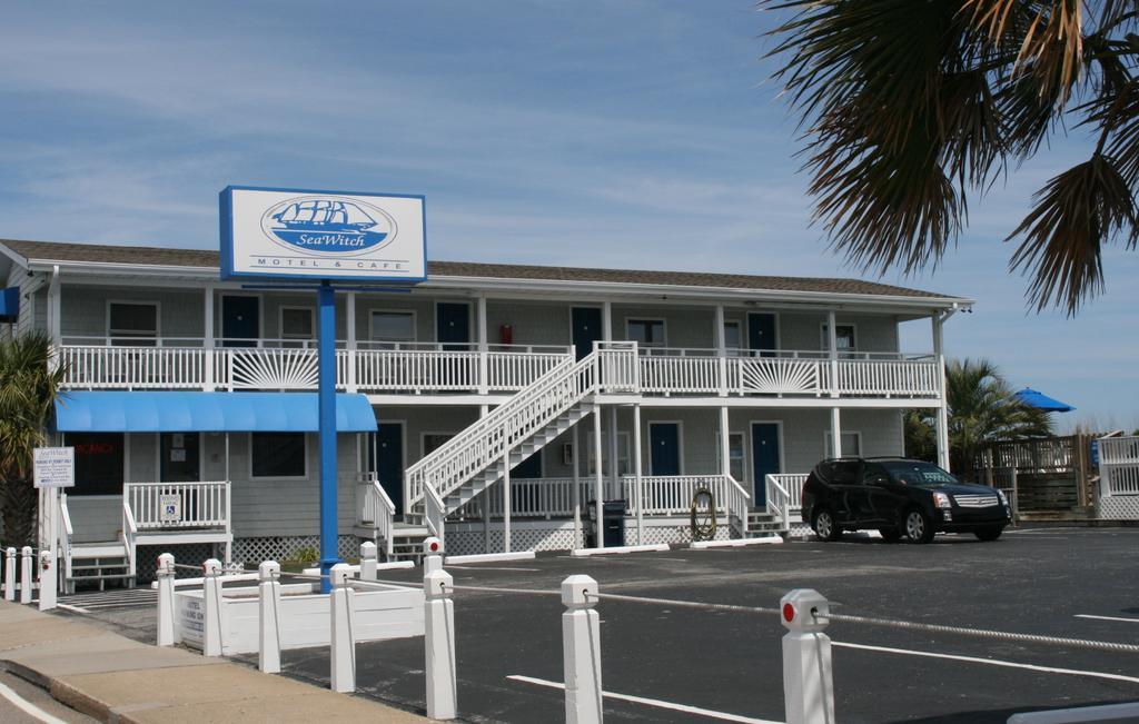 Seawitch Motel Carolina Beach Dış mekan fotoğraf